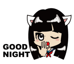 Kawaii girls collection sticker #7158021