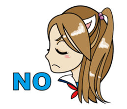 Kawaii girls collection sticker #7158032