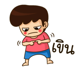 The Happy Boy sticker #7158648