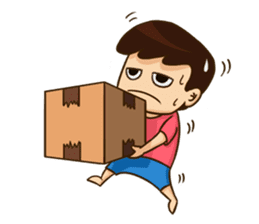 The Happy Boy sticker #7158652