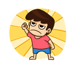 The Happy Boy sticker #7158658