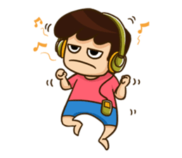 The Happy Boy sticker #7158681