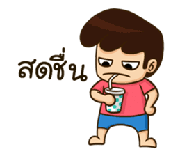 The Happy Boy sticker #7158683