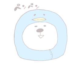 bear-single color-2 sticker #7158844