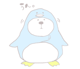 bear-single color-2 sticker #7158845