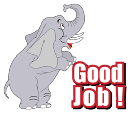 Happy.Elephant sticker #7159006
