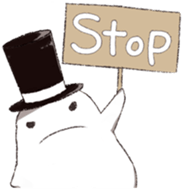 Punitto gentleman sticker #7159269