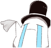 Punitto gentleman sticker #7159273