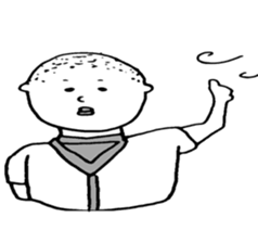 baseball boy Masao2 sticker #7159466