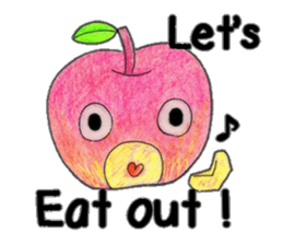 personalization of Vegetable n' Fruit EN sticker #7159501