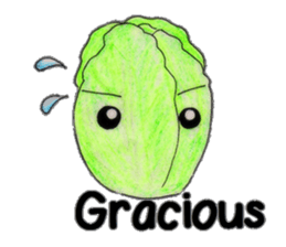 personalization of Vegetable n' Fruit EN sticker #7159519