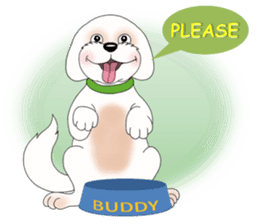 Bichon Buddy and Friends sticker #7159620