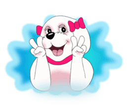 Bichon Buddy and Friends sticker #7159626