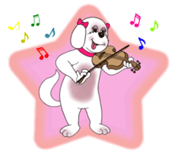 Bichon Buddy and Friends sticker #7159631