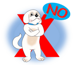 Bichon Buddy and Friends sticker #7159636