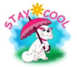 Bichon Buddy and Friends sticker #7159640