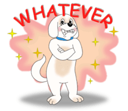 Bichon Buddy and Friends sticker #7159644