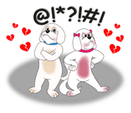Bichon Buddy and Friends sticker #7159648