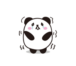 marukko panda 2 sticker #7159838