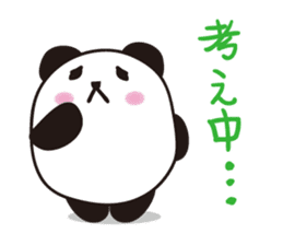 marukko panda 2 sticker #7159843