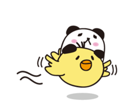 marukko panda 2 sticker #7159845