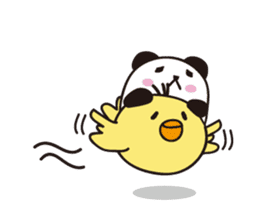 marukko panda 2 sticker #7159845