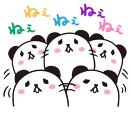 marukko panda 2 sticker #7159854