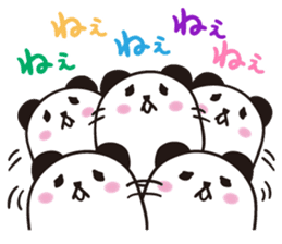 marukko panda 2 sticker #7159854