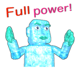 Quick Freeze Ice Man (E) sticker #7160464