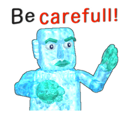 Quick Freeze Ice Man (E) sticker #7160465