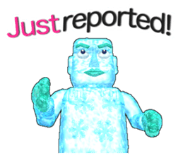 Quick Freeze Ice Man (E) sticker #7160468