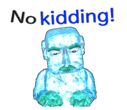 Quick Freeze Ice Man (E) sticker #7160473