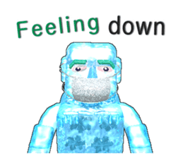 Quick Freeze Ice Man (E) sticker #7160493