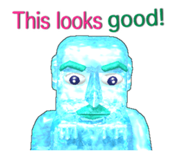 Quick Freeze Ice Man (E) sticker #7160501