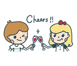 Chuck&Sugar's sweet love sticker #7160593