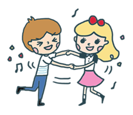 Chuck&Sugar's sweet love sticker #7160605