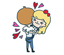 Chuck&Sugar's sweet love sticker #7160607