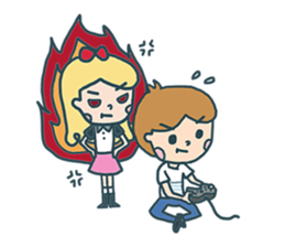 Chuck&Sugar's sweet love sticker #7160621