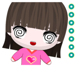 QQ Girl Lili (everyday life) sticker #7160657
