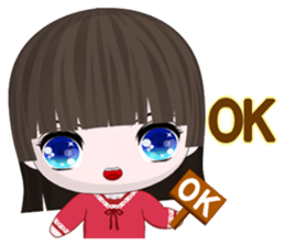 QQ Girl Lili (everyday life) sticker #7160663