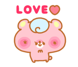 LOVE LOVE Sticker(traditional Chinese) sticker #7160924
