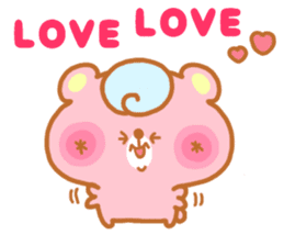 LOVE LOVE Sticker(traditional Chinese) sticker #7160925