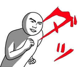 mendokusaiman3 sticker #7161112