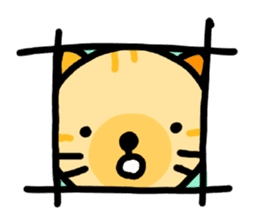 tsuri meow sticker #7161234