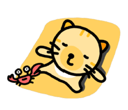 tsuri meow sticker #7161235
