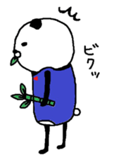 Greco-Roman style panda sticker #7161563