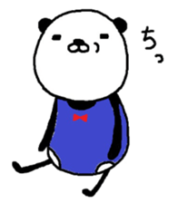 Greco-Roman style panda sticker #7161573