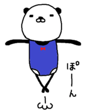 Greco-Roman style panda sticker #7161577