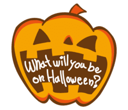 Alice on Halloween day sticker #7161722