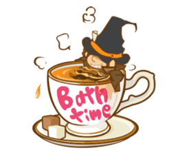 Alice on Halloween day sticker #7161739